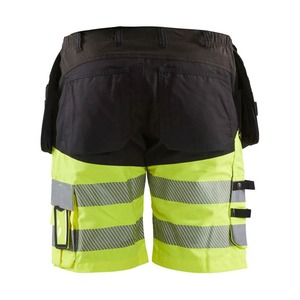 Pantalones cortos cargo de seguridad de alta visibilidad con cinta reflectante Pantalones cortos cargo ligeros de alta visibilidad para trabajo al aire libre - Product Image 6