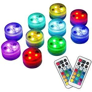 IP68 Lampu Kolam Renang LED, Tahan Air RGB WIFI 16 Warna 18Watt Kontrol Berenang Di Bawah Air Celup Bawah Air