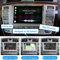Kit d'interface de module décodeur multimédia sans fil Apple CarPlay Android Auto Crown Majesta UZS186 pour Toyota Majesta