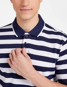 Meilleures ventes Polo à manches longues pour homme, respirant, blanc, coton, décontracté, sérigraphie grande taille pour homme, design uni - Product Image 3