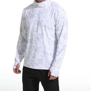 Sweats à capuche de pêche Chemise à manches longues en polyester à séchage rapide UPF 50 + Performance Maillot de pêche Porter pour hommes femmes - Product Image 1