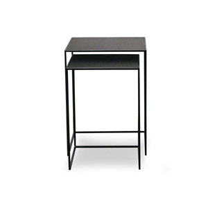 Gia Nested Table-Juego de mesa anidada que ahorra espacio para sala de estar, muebles de interior elegantes con un aspecto contemporáneo - Product Image 3