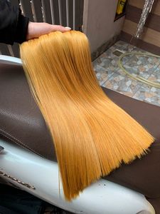 Peluca de cabello humano 100% Cabello de trama de color rubio Cabello crudo vietnamita de alta calidad Precio asequible Muestra gratis - Product Image 5