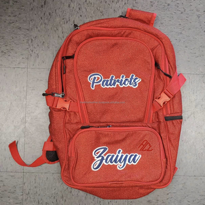 Sublimation Team Backpack Custom Logo Zipper Eco-Friendly Lightweight Sports School College Travel <b>Bag</b> Durable Large Capacity - Product Image 6