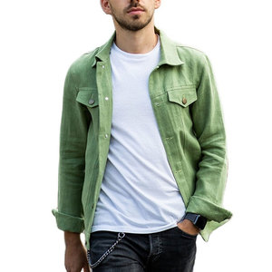 Vêtements à la mode, veste d'hiver, logo personnalisé, design élégant, streetwear, vestes en jean pour hommes, vente en ligne - Product Image 1