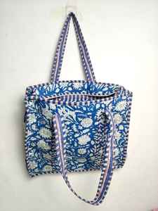 Handmade Quilted 100% Cotton Solid Color Kantha <b>Tote</b> <b>Bag</b> <b>Vintage</b> Lady Style Summer Open Shoulder Shopping <b>Bags</b> Wholesale - Product Image 5