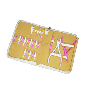 New Arrival Hair <b>Extension</b> Kit with Stainless Steel Pliers, Micro <b>Beads</b>, Pulling Needle, Affordable Complete Hair <b>Extension</b> Kit - Product Image 4