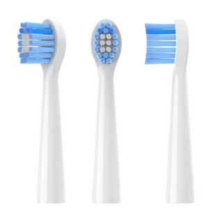 Minuterie adulte nettoyage buccal blanchiment des dents brosse à poils souples 4 têtes de brosse brosse à dents électrique sonique - Product Image 3
