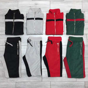 Vente en gros de survêtements pour hommes, mode automne, vêtements de sport pour hommes, ensemble de jogging décontracté 2 pièces, votre logo - Product Image 4