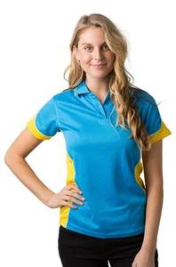 Camisetas de polo de poliéster con bordado personalizado de calidad profesional para mujer, Polo de sublimación para mujer, soporte OEM - Product Image 3