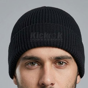 Everyday Casual Unisex Adjustable Street Style Beanies <b>Hat</b> Soft Fabric Warm Knit <b>Winter</b> Trendy Stylish Outdoor Comfortable - Product Image 2