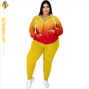 Chándal activo de talla grande para mujer, suave, elástico y perfecto para deportes y ocio - Product Image 5