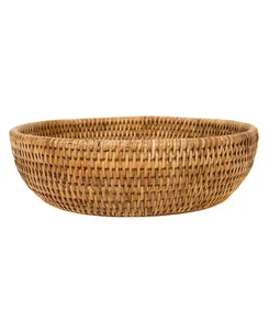 ชามผสมหวายขนาดใหญ่พร้อมดีไซน์ทรงกลมที่ทันสมัยเหมาะสำหรับการเตรียมอาหารในห้องครัวและของตกแต่งบ้าน - Product Image 3