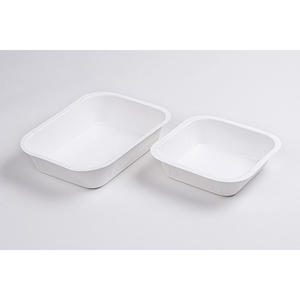 Barquette alimentaire pré-cuite thermoscellable 18,5x13,2x4cm 60 pièces B2B - Product Image 1