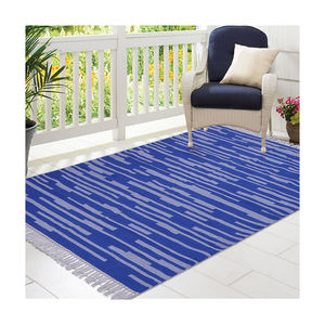 Venta caliente diseño moderno hecho a mano algodón yute alfombras Floral Floormat Alfombra tejida a mano dormitorio alfombra lavable-disponible - Product Image 1
