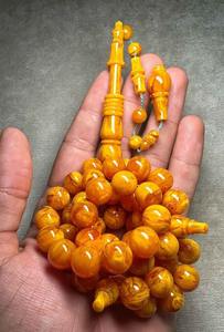 Tasbih perlé, chapelet de prière islamique, perles naturelles et multicolores, emballage personnalisable, fabrication haut de gamme en Inde - Product Image 4