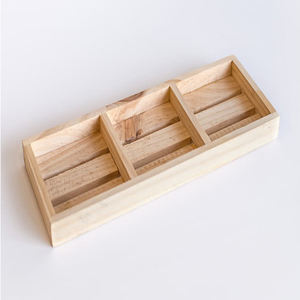 Plateau de rangement de cuisine en bois d'acacia de haute qualité pour hôtels et restaurants plateaux de service - Product Image 3