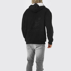 Venta caliente Hombres Full Face Zipper Hoodie Mangas largas 2025 Hombres Full Face Zipper Hoodie - Product Image 4