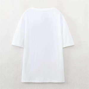 Camisetas de Mujer de Alta Calidad, Estilo 2026, Verano, Estampado Ecológico, Corte Ajustado, 100% Algodón, Casual, Cómodas - Product Image 2