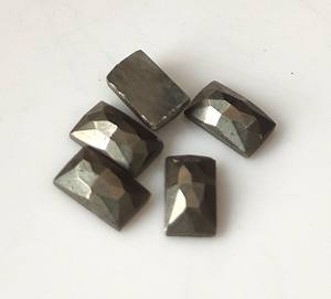 3x5mm-20x30mm พลอยสีทองทรงสี่เหลี่ยมตัดเป็นรูปดอกกุหลาบทรงแบนแบบหลวมสำหรับทำเครื่องประดับ - Product Image 6