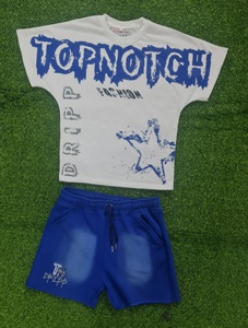 เสื้อยืดคอกลมผ้าฝ้ายระบายอากาศพิมพ์ลายกราฟิก - Product Image 3