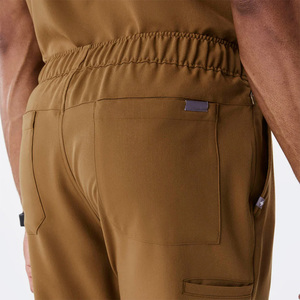 กางเกงสครับแบบจ็อกเกอร์สำหรับพยาบาล ชุดสครับสำหรับทำงานในโรงพยาบาล กางเกงสครับแบบสปอร์ต - Product Image 6