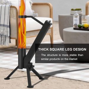 <span class=keywords><strong>Estufa</strong></span> de Pellets de Madera para Exteriores, Columna de Fuego, Tubo de Fuego, Antorcha, Llama, Calentador de Patio - Product Image 1