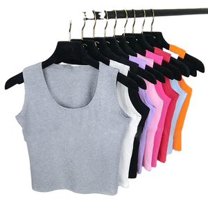 เสื้อกล้ามผู้หญิงคุณภาพพรีเมี่ยมของ2025เสื้อคอกลมสั้นระบายอากาศได้ดีน้ำหนักเบามีสไตล์ - Product Image 1