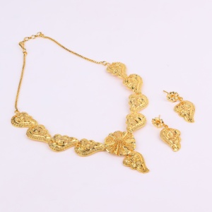 Dye Gold Plated Forming <b>Jewelry</b> Set, Custom Fashion <b>Jewelry</b> Supplier, Copper & Brass <b>Jewelry</b> Set, Chapado En Oro Oro Laminado - Product Image 1