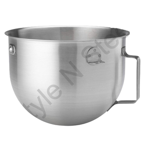 Tazón para mezclar hecho con mango Tazón para servir de gran tamaño de alta calidad a la venta Acero inoxidable más vendido - Product Image 4