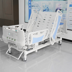 Letto Ospedaliero Medico di Alta Qualità a 5 Funzioni per Pazienti Allettati, Realizzato in Materiale ABS, Letto per Assistenza Infermieristica - Product Image 4