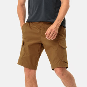 Pantalones cortos cargo de talla grande de verano personalizados de tendencia de calidad superior para hombres Pantalones cortos de mezclilla con bolsillos utilitarios y ajuste callejero - Product Image 2