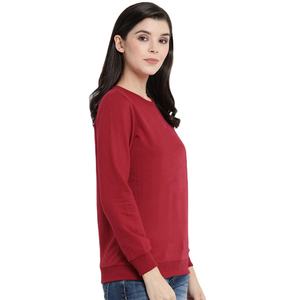 Nuevo diseño de moda exportable mujer señoras sudadera gran oferta buena calidad y marca personalizada sudadera - Product Image 3