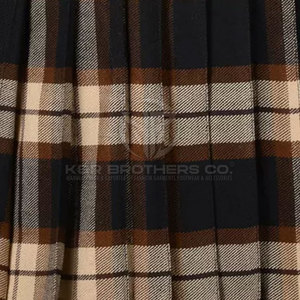 กระโปรงเอวผ้าลายตารางน้ำหนักเบาสำหรับสตรีปรับได้มีจีบด้านหลังเป็นกระโปรงสำหรับเครื่องดนตรี - Product Image 6