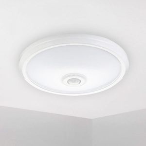 LEDUNI 15W per interni a LED con luce a soffitto a infrarossi sensore di movimento in PVC corpo 6000K CCT IP20 classificato per l'home Office AC fonte di alimentazione