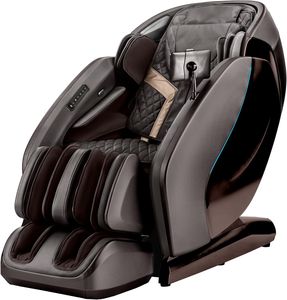 Fauteuil de massage moderne portable en cuir commercial - Zéro gravité, airbag complet pour le corps, grand écran intelligent et fonction musicale - Product Image 1