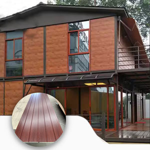 Panneaux sandwich en bois pour murs et toitures extérieurs modernes, taille 16x383, résistants au feu, résistants à l'eau, écologiques - Product Image 1