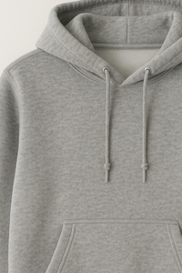 Venta al por mayor 450 gramos de peso pesado sudaderas con capucha de los hombres de alta calidad básicos Puff impresión lágrimas corona 100% algodón otoño - Product Image 5