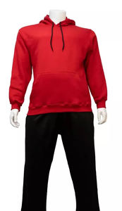 Sweat à capuche léger 100 % coton pour l'hiver 2025 avec poche avant spacieuse, couleur beige, col rond, toutes occasions - Product Image 3