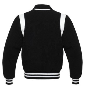 Logotipo personalizado Unisex Niños Varsity Béisbol Bomber Chaquetas Causal Slim Fit Botón Abajo Uniforme DE LA Universidad DE LA ESCUELA Sudaderas Casuales - Product Image 2