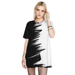 เสื้อยืดพิมพ์ลายพัฟฟ์ 3 มิติ แบบสั่งทำพิเศษสำหรับผู้ชาย ผ้าคอตตอนเจอร์ซีย์ 220 กรัม สตรีทแวร์ลายกราฟิกพร้อมโลโก้ด้านหน้า เสื้อยืดผู้ชายลดราคา - Product Image 4