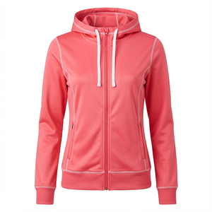 Nouveau sweat-shirt tendance à fermeture éclair, veste à capuche, hiver, automne, sweat-shirt pour femmes, disponible en finition de couture soignée et en plusieurs options de design - Product Image 2