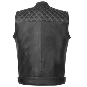 Chaleco de Motocicleta para Hombre 2025, al por Mayor, de Poliéster y Cuero, Impermeable, Cortavientos, Transpirable, de Secado Rápido, Diseño Personalizado, a la Moda - Product Image 4