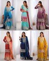 Ensemble Salwar Kameez Pakistanais, Robe Pakistanaise pour Femme, Style Indien, Robe Musulmane pour Femme, Matière de Qualité Export