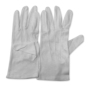 Guantes de algodón Precio barato de fábrica Buena calidad Diseño Premium Guantes de algodón de color blanco de punto personalizados para adultos - Product Image 4