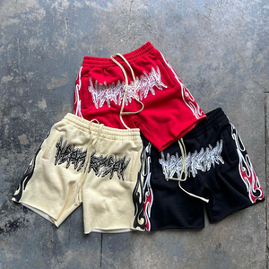 Nouvelle polaire polaire populaire unisexe OEM Logo personnalisé Streetwear Shorts pour hommes - Product Image 3