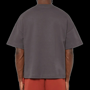 เสื้อกีฬาแขนยาวผ้าฝ้ายพิมพ์ลายกราฟิกเสื้อยืดบ็อกซี่โลโก้100% ออกแบบได้ตามต้องการ - Product Image 2