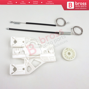 BWR5067 Kit de reparación de regulador de ventana trasera derecha para A1 MK1 8X 2010-2019 5 puertas Hatchback Sportback 8X4839462 Bross Auto Parts - Product Image 5