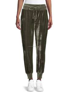 Pantalon en velours Valor au design optimal 2026 pour femme, respirant, vente en gros, coupe ajustée, confortable, taille élastique avec cordon de serrage - Product Image 5