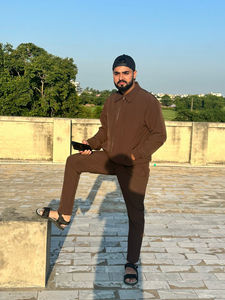 Traje Deportivo Masculino de Alta Calidad, 100% Algodón, Personalizado, Conjunto de Dos Piezas, Pantalones y Chaqueta Deportiva para Hombre - Product Image 6